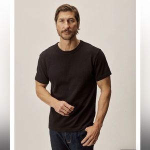 Buck Mason Field Spec Heavyweight Cotton T-shirt in Navy